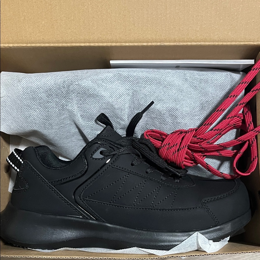 Black Women's Sneakers new in box non slip work
